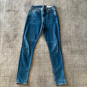 Rag & Bone “Nina” high rise skinny jean